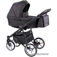 Универсальная коляска Coletto Astin 2021 (2 в 1, черная рама, AS-01)