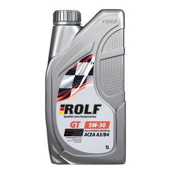 Моторное масло ROLF GT 5W-30 ACEA A3/B4 1 л