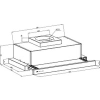 Кухонная вытяжка Millen MBKHS 601 WH