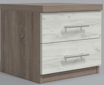 Миркомодоф Твин 15 (дуб винтаж оксид/дуб крафт белый)