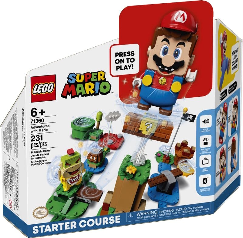

Конструктор LEGO Super Mario 71360 Приключения вместе с Марио - Стартовый набор