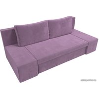 Диван Лига диванов Сан Марко 114021 (микровельвет, сиреневый)