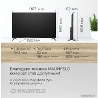 Телевизор MAUNFELD MLT43FSX02
