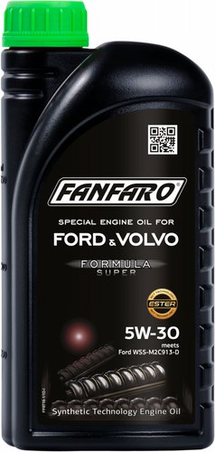 Моторное масло Fanfaro for Ford and Volvo 5W-30 1л (пластиковая канистра)
