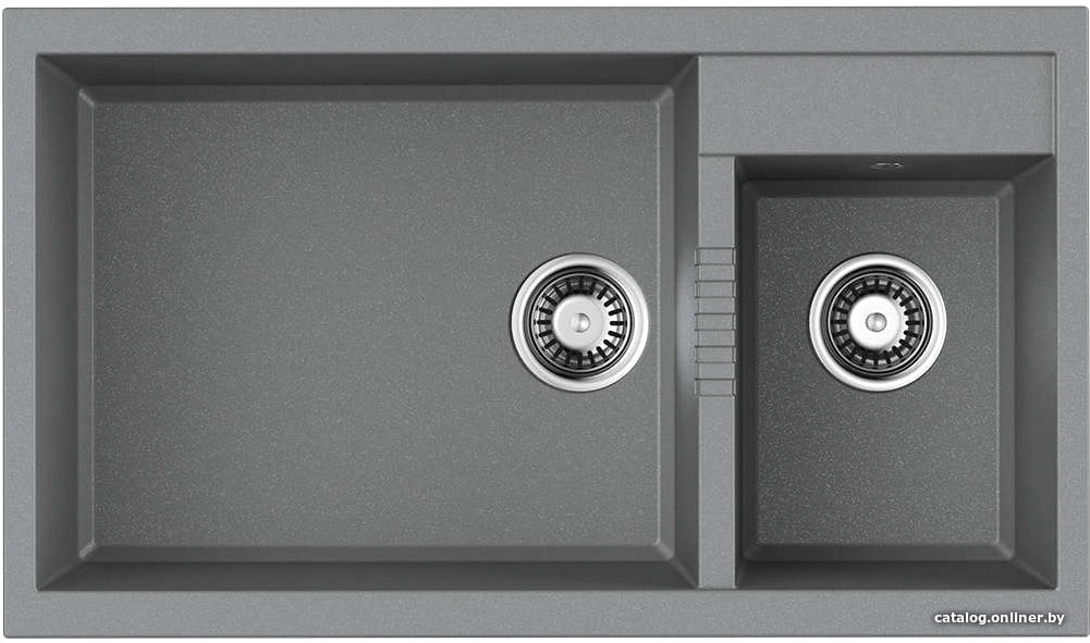 Кухонная мойка Omoikiri Tedori 86-2-LB GR (leningrad grey)