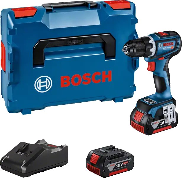 

Дрель-шуруповерт Bosch GSR 18V-90 C Professional 06019K6006 (с 2-мя АКБ 5 Ач, кейс)