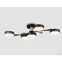 Припотолочная люстра Ambrella light FL4835/5 BK