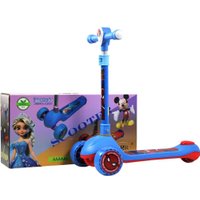 Трехколесный самокат RiverToys HB-105 (темно-синий)