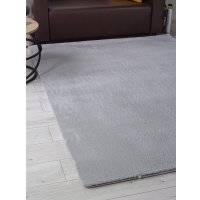 Ковер для жилой комнаты Pixel Rabbit Luxe PX2001-STAN-SILVER (0.8x1.5)