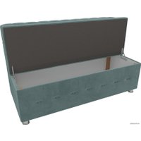 Диван Mebelico Вента (велюр, бирюзовый)