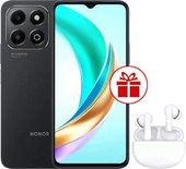 X6b 4GB/128GB международная версия (полночный черный) и HONOR Choice Earbuds X5 Lite (белый) по акции