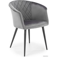 Стул с подлокотниками Halmar K421 (серый)