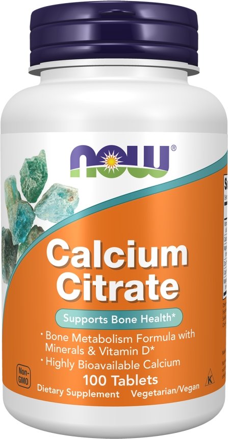 БАД Now Foods Calcium Citrate (100 таблеток)