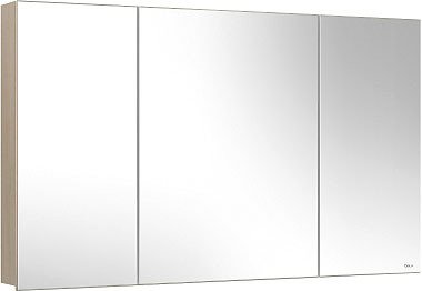 

Belux Шкаф с зеркалом Стокгольм ВШ 120 (183, акация лэйкленд светлая)