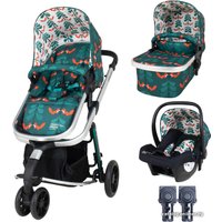Универсальная коляска Cosatto Giggle mix (3 в 1, fox friends)