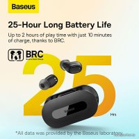 Наушники Baseus Bowie EZ10 (черный)
