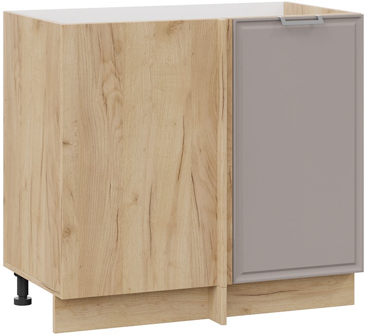 

Шкаф напольный Трия Белладжио 1Н9У (дуб крафт золотой/софт капучино)