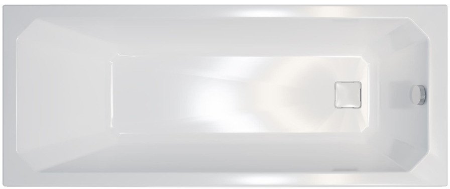 

Ванна Triton Прага 170x70 (с ножками, сифоном и 2 экрана)