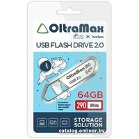 USB Flash OltraMax 290 64GB (белый)