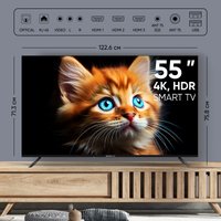 Телевизор Topdevice 55" ULTRA BS06