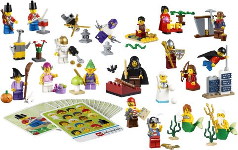 

Набор деталей LEGO Education 45023 Сказочные и исторические персонажи LEGO