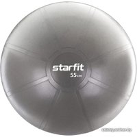 Гимнастический мяч Starfit Pro GB-107 55 см антивзрыв (серый)