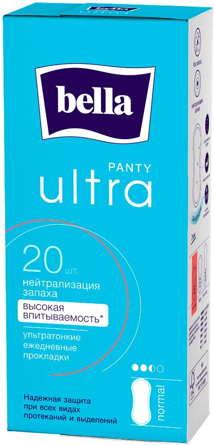 

Прокладки ежедневные Bella Panty Ultra Normal (20 шт)