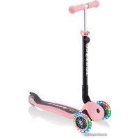 Трехколесный самокат Globber Go Up Foldable Plus Light (пастельно-розовый)