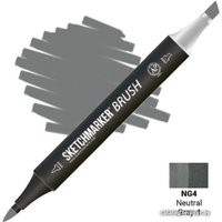 Маркер художественный Sketchmarker Brush Двусторонний NG4 SMB-NG4 (нейтральный серый 4)