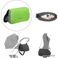 Универсальная коляска BEBETTO Magnum (3 в 1, 193, белая рама)