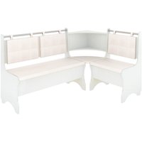 Угловой диван Mio Tesoro Оазис-2 108x163 (белый/ваниль)