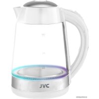 Электрический чайник JVC JK-KE1705 (белый/серебристый)
