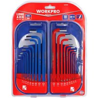 Набор ключей Workpro WP222038 (18 предметов)
