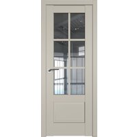 Межкомнатная дверь ProfilDoors 103U L 90x200 (шеллгрей, стекло прозрачное)