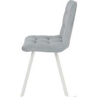 Стул Listvig Фин (светло-серый camaro 09/белый ткань)