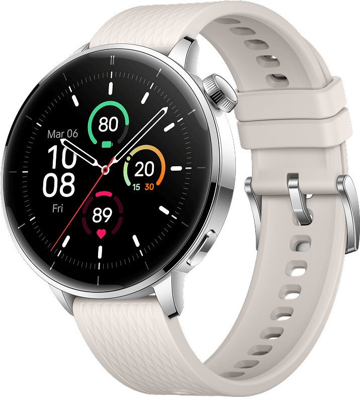 Умные часы OnePlus Watch 3 43 мм (серебристый)