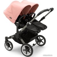 Универсальная коляска Bugaboo Donkey 5 Twin (Graphite/Black/Morning Pink)