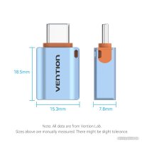 Адаптер Vention CUBH0 USB Type-A - USB Type-C