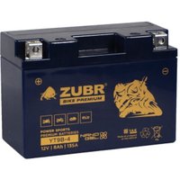 Мотоциклетный аккумулятор Zubr Premium YT9B-4 L+ (8 А·ч)