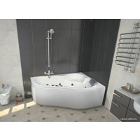 Ванна Santek Ибица XL 160x100 R (с каркасом и экраном)