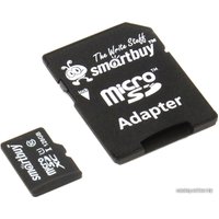 Карта памяти SmartBuy microSDXC Class 10 128GB (SB128GBSDCL10-01)