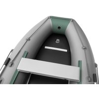 Моторная лодка Roger Boat Hunter Keel 3500 (малокилевая, серый/зеленый)