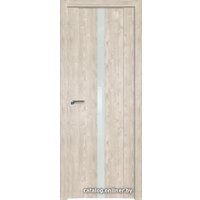 Межкомнатная дверь ProfilDoors 2.04XN L 50x200 (каштан светлый, стекло lacobel белый лак)