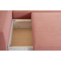 Угловой диван Divan Аллаум Linia Pink 261631 (розовый)