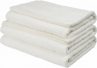 Набор полотенец Yotsuba Япония 40x70/50x90/70x140 500г (3шт, белый)