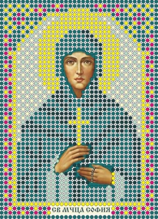 

Набор для вышивания Русская сказка Св. мученица София Фракийская ММ-048б