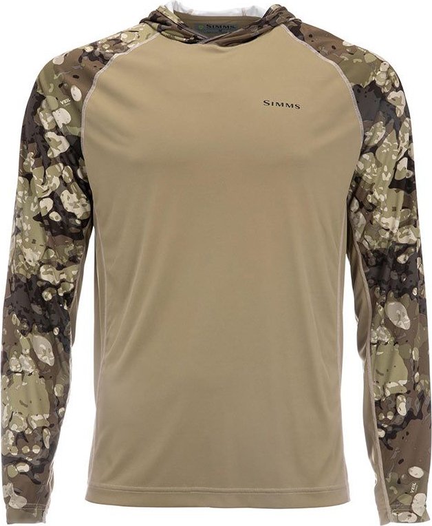 

Футболка Simms Bugstopper Solarflex Hoody (XL, riparian camo)