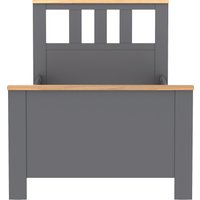 Кровать Mio Tesoro Сага 90x200 2.08.04.050.15 (серый/ясень)