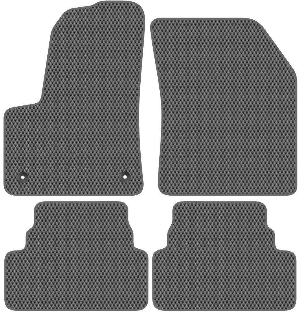 

Комплект ковриков для авто Alicosta Peugeot 3008 II (suv) 2016 - Н.В. (серый, ромб)