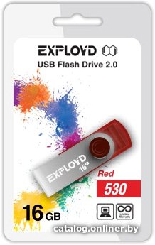 Exployd 530 16GB (czerwony) [EX016GB530-R]
